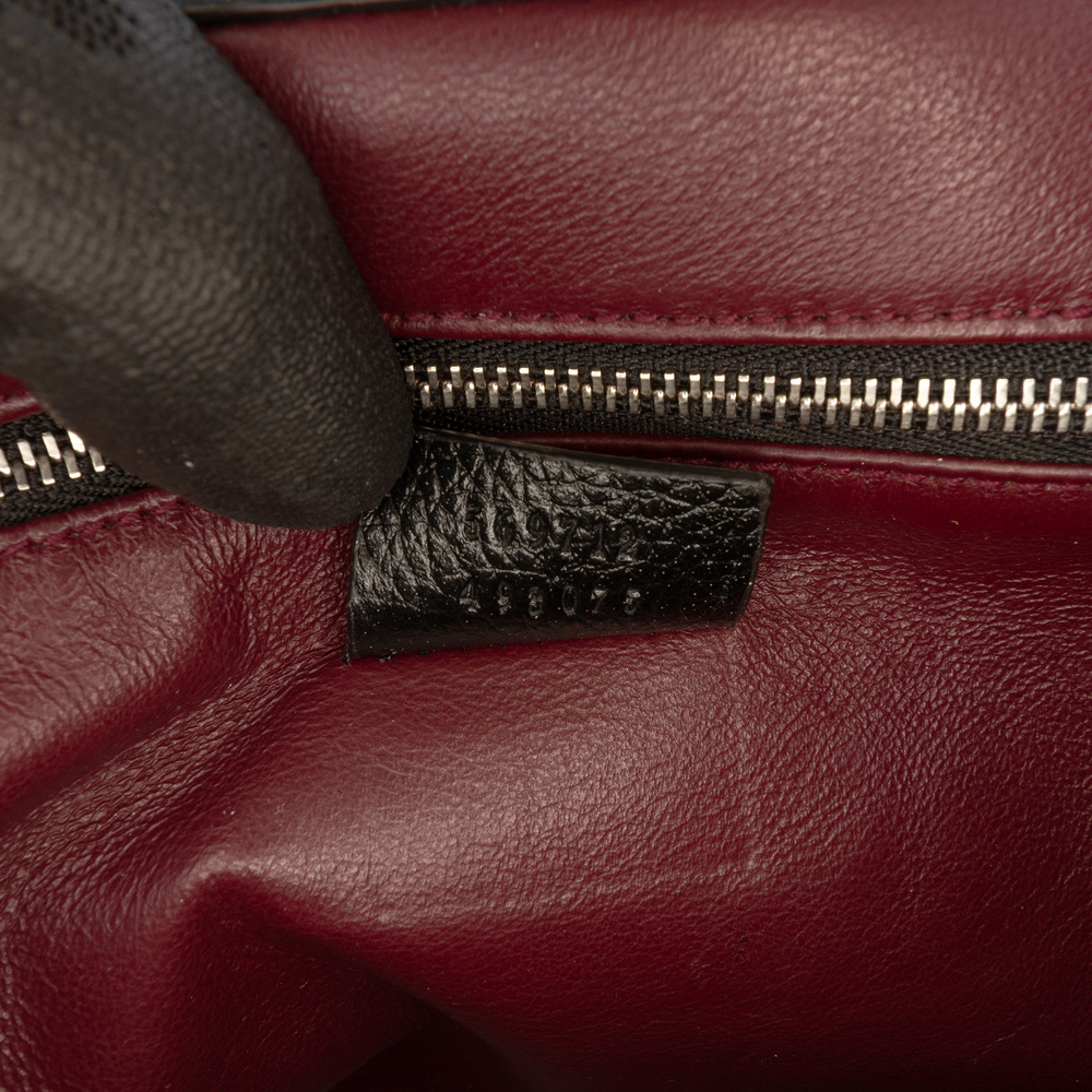 Pre-Loved Gucci Small Grained Calfskin Zumi Top Handle Bag - Picture 7 of 10